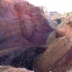 Carrière de tuf volcanique dans le Golan. מחצבת הטוף, הר אודם, רמת הגולן